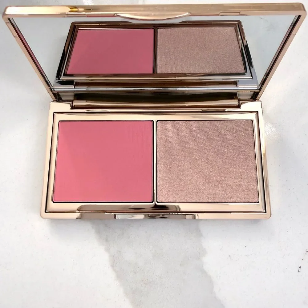 NWT Charlotte Tilbury HOLLYWOOD BLUSH & GLOW GLIDE PALETTE LIGHT TO MEDIUM